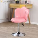  Ghế Cafe Vương Miện Chân Trụ Xoay DPAC04 