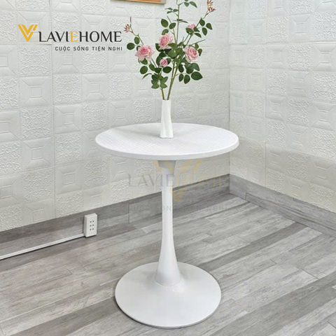  Bàn Tròn Tulip Mặt Nhựa DPB9A 