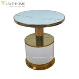  Bàn Tròn Inox Mạ Vàng DPBD1 – Sang Trọng, Hiện Đại, Tinh Tế Cho Không Gian Nội Thất 