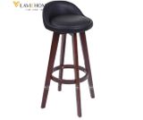  Ghế Nệm Xoay Chân Sắt Giả Gỗ DPE15 