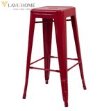  Ghế bar tolix sắt không lưng S1520 