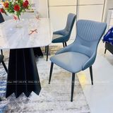  Bộ Bàn Ăn Mặt Đá Lana + Ghế Royal – Sang Trọng & Tinh Tế 