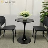  Bàn Tròn Tulip Mặt Nhựa DPB9A 