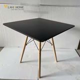  Bàn Cafe Vuông 4 Chân Sắt – Thiết Kế Tinh Tế, Hiện Đại, Phù Hợp Mọi Không Gian 