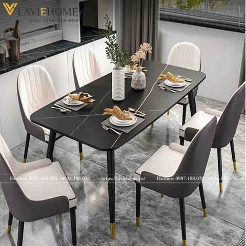 bộ bàn ăn 6 ghế