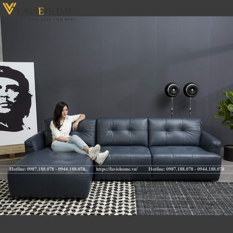  Sofa Da Italia Lewis 1067 - Sự Lựa Chọn Tinh Tế Cho Không Gian Sống Sang Trọng 