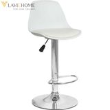  Ghế Bar Xoay Chân Mạ Lưng Nhựa DPE07 