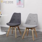  Ghế Bọc Vải Chân Gỗ DPA27 - Sự Kết Hợp Giữa Tiện Nghi và Thẩm Mỹ 