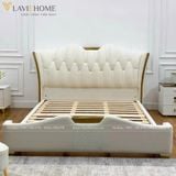  Giường Ngủ Da Cao Cấp AK8802 – Sang Trọng Và Hiện Đại 