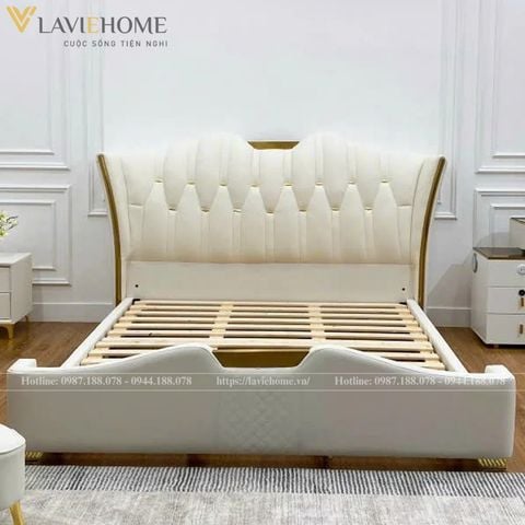  Giường Ngủ Da Cao Cấp AK8802 – Sang Trọng Và Hiện Đại 