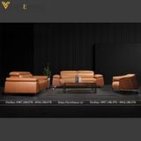  Sofa Da Italia Fusion 1068 - Sang Trọng, Tinh Tế Và Đầy Tiện Nghi 