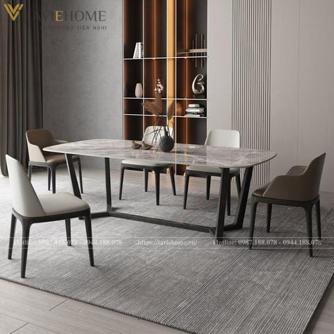  Bàn Ăn Mặt Đá Cao Cấp Concorder – Sang Trọng Và Hiện Đại 