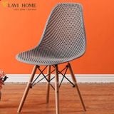  Ghế Nhựa Lỗ Chân Gỗ DPAA09 - Sự Lựa Chọn Thoải Mái và Thẩm Mỹ Cho Không Gian 
