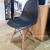  Ghế Nhựa Lỗ Chân Gỗ DPAA09 - Sự Lựa Chọn Thoải Mái và Thẩm Mỹ Cho Không Gian 