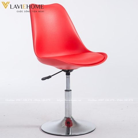  Ghế Mặt Nệm Chân Xoay Cố Định Nâng Hạ DPA05E 