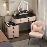  Bàn Trang Điểm AKBP27 – Sang Trọng, Hiện Đại Với Loa Bluetooth Và Sạc Không Dây 