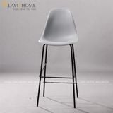  Ghế Bar Nhựa PP Chân Sắt SD130 