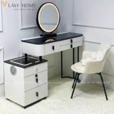  Bàn Trang Điểm AKBP012 – Hiện Đại, Tiện Ích Với Loa Sạc Cảm Ứng Và Sạc Không Dây 