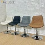  Ghế Da Chân Trụ Xoay DPAC07 