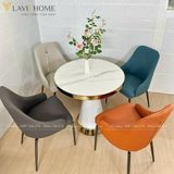  Bàn Tròn Inox Mạ Vàng DPBD6 