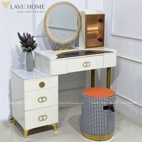  Bàn Trang Điểm AKA806 – Thiết Kế Hiện Đại và Tinh Tế Cho Phòng Ngủ 