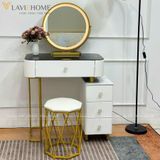  Bàn Trang Điểm AKBP26 – Thiết Kế Đẳng Cấp, Tích Hợp Loa Và Sạc Không Dây 