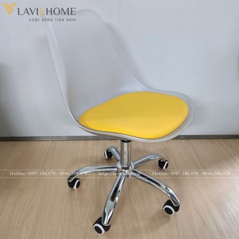  Ghế Mặt Nệm Lưng Trong Chân Xoay DPA05G 