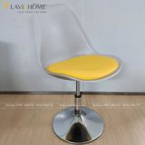  Ghế Mặt Nệm Lưng Nhựa Chân Xoay Cố Định Nâng Hạ DPA05H 