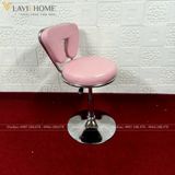  Ghế Cafe Da Tam Giác Chân Trụ Xoay DPAC03 