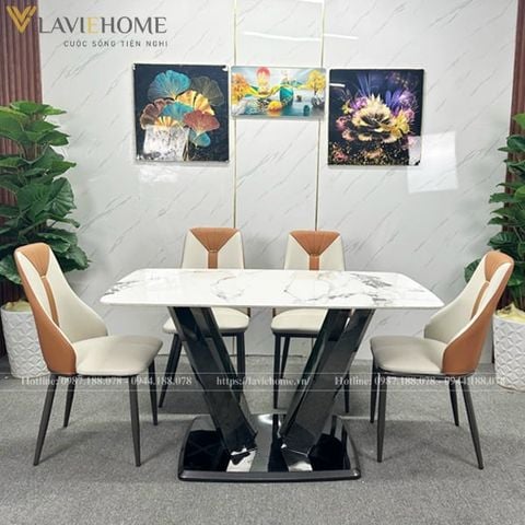 Bàn ăn mặt đá Wow