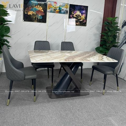  Bàn Ăn Mặt Đá Cao Cấp Xeko 