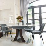  Bộ Bàn Ăn Thông Minh Mặt Đá Lazio + Ghế Camila 