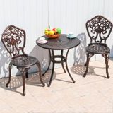  Bàn Tròn Nhôm Đúc Ngoài Trời DPBV2 