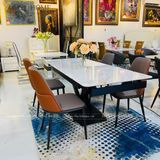  Bộ Bàn Ăn Mặt Đá Oracle và Ghế Sky 