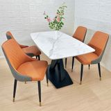  Ghế Ăn Bọc Da Cao Cấp Sandy 