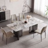  Bàn Ăn Mặt Đá Tenge ACC0050 – Sang Trọng, Hiện Đại, Đẳng Cấp Không Gian Sống 