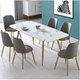  Bàn Ăn Mặt Đá Agnes 