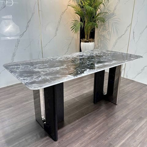 Bàn đá thiết kế chân nghệ thuật nổi bật