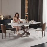  Bàn Ăn Mặt Đá Cao Cấp Strom 