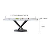  Bàn Ăn Mặt Đá Cao Cấp Fiona 