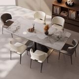  Bàn Ăn Mặt Đá Nero 