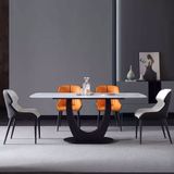  Bàn Ăn Mặt Đá Cao Cấp V-Line 