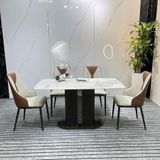  Bàn Ăn Mặt Đá Cao Cấp Pillar – Hiện Đại Và Đẳng Cấp 