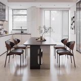  Bàn Ăn Mặt Đá Smoke HAK68 