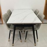  Bàn Ăn Mặt Đá Mở Rộng Cosima 