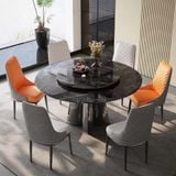  Bàn Ăn Tròn Xoay 2 Mặt Đá Avenue – Sự Lựa Chọn Hoàn Hảo Cho Không Gian Hiện Đại 