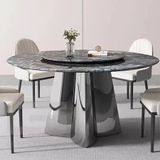  Bàn Ăn Tròn Xoay 2 Mặt Đá Avenue – Sự Lựa Chọn Hoàn Hảo Cho Không Gian Hiện Đại 