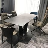  Bàn Ăn Kéo Dài Mặt Đá Thông Minh Ceramic 