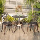  Bộ Bàn Ghế Nhôm Đúc Ngoài Trời DPBV1+DPAV1 