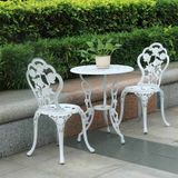  Bộ Bàn Ghế Nhôm Đúc Ngoài Trời DPBV1+DPAV1 